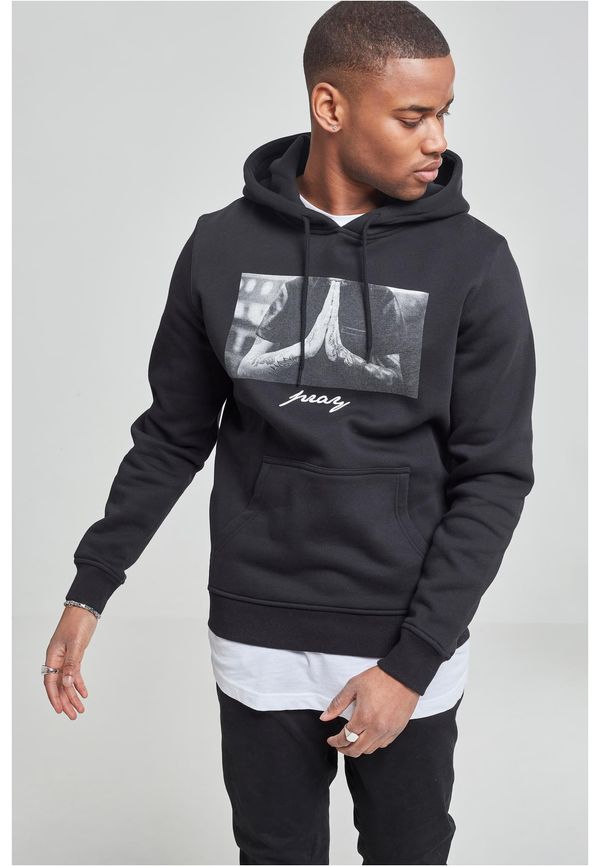 Mister Tee Pray Hoody Black