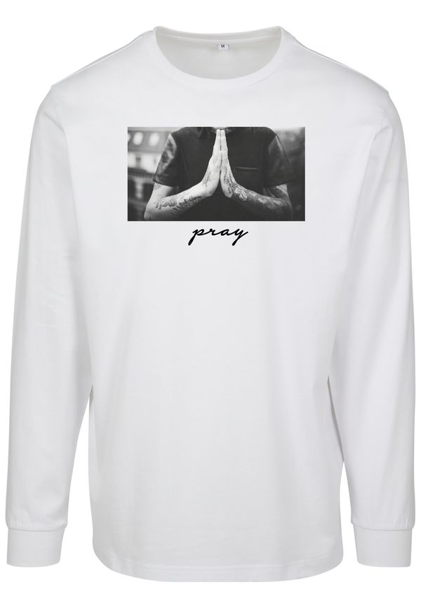 MT Men Pray the long sleeve white