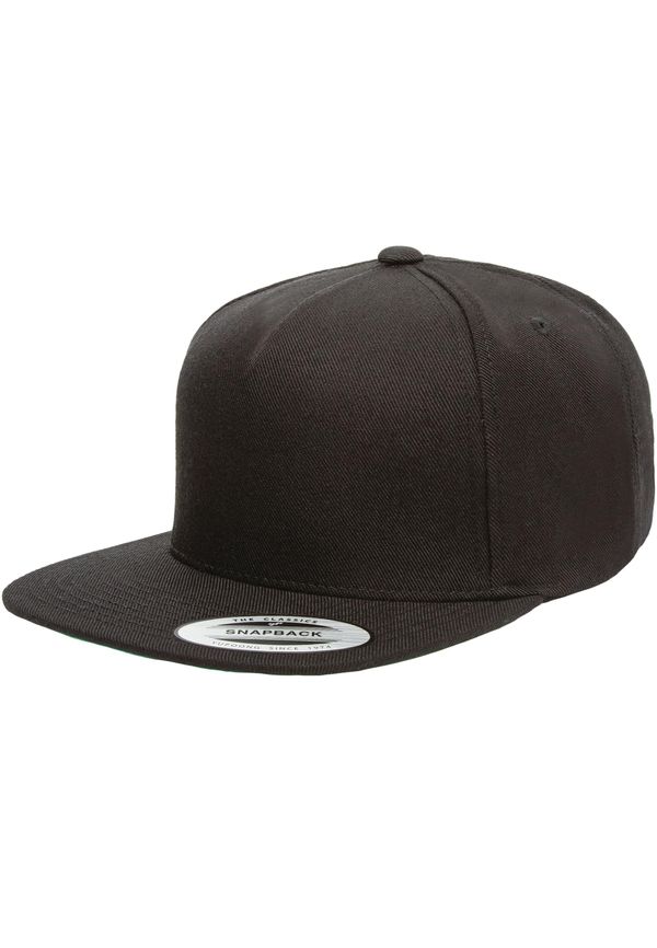 Flexfit Premium Snapback Cap Black/Black