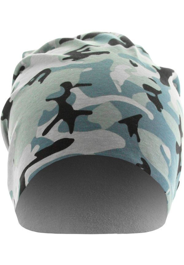 MSTRDS Printed Jersey Beanie grey camo/charcoal