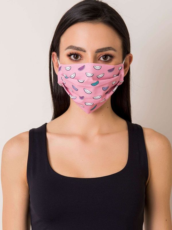 Fashionhunters Protective mask from pink melon