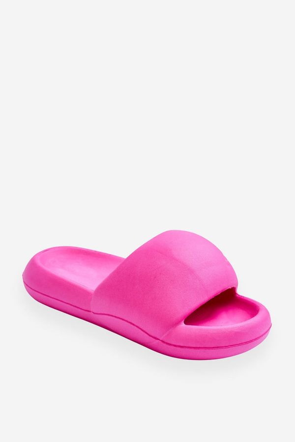 PS1 PS1 Women's Lightweight Foam Platform Slippers Fuchsia Milton