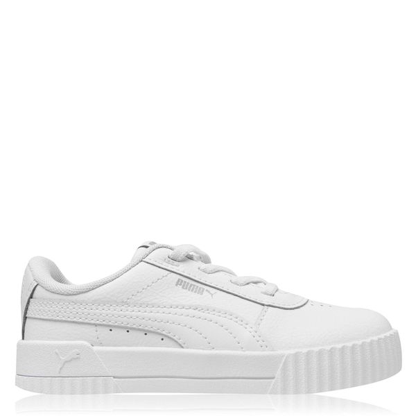 Puma Puma Carina Leather Infant Girls Trainers