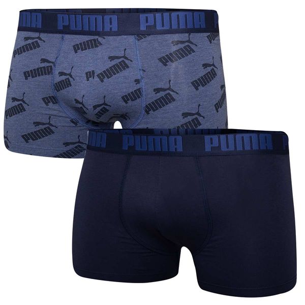Puma Puma Man's 2Pack Underpants 93505403 Navy Blue/Blue