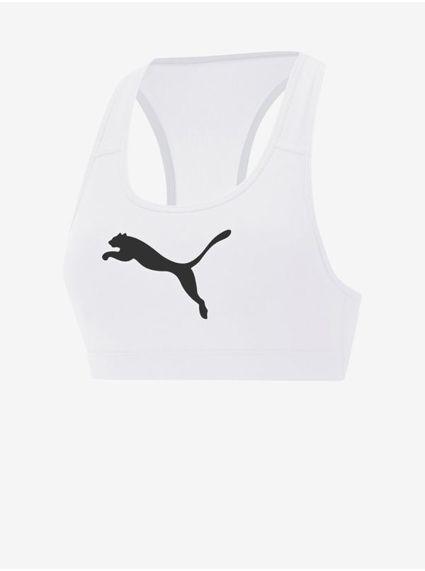 Puma Puma Mid 4Keeps White Sports Bra - Women