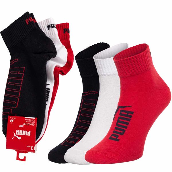 Puma Puma Unisex's 3Pack Socks 90798904