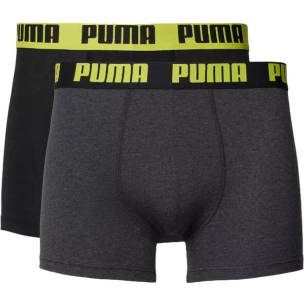 Puma Puma Woman's 2Pack Underpants 90682375 Black/Graphite