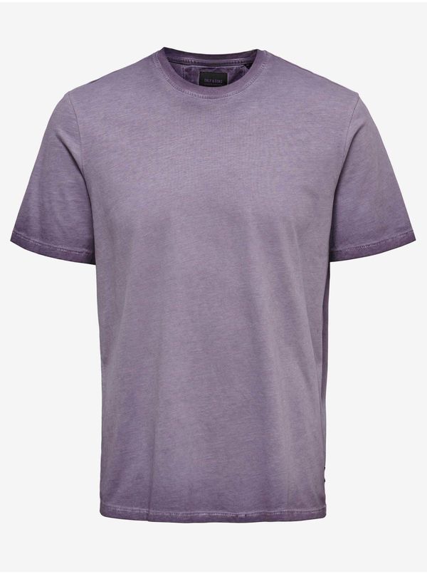 Only Purple basic T-shirt ONLY & SONS Millenium - Men