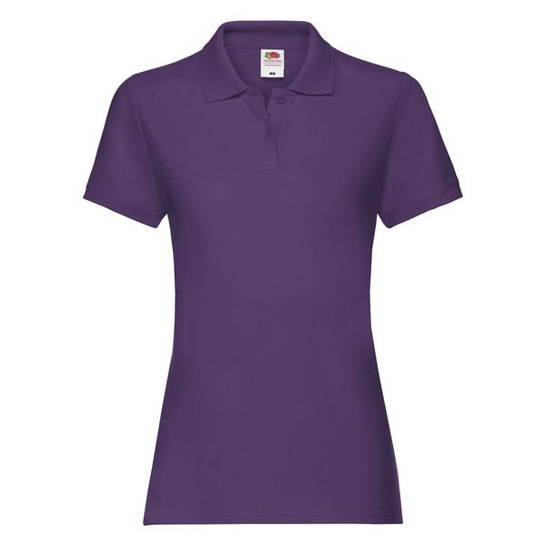 Fruit of the Loom Purple Polo Fruit of the Loom