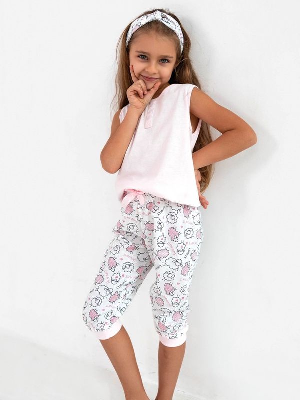 Sensis Pyjamas Sensis Sheena Kids sz/r 110-128 pink-sheep 003