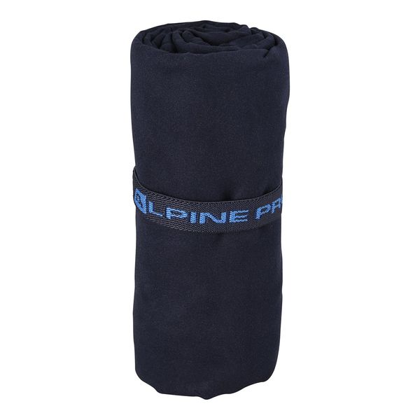ALPINE PRO Quick drying towel 75x130 cm ALPINE PRO ORFENE mood indigo