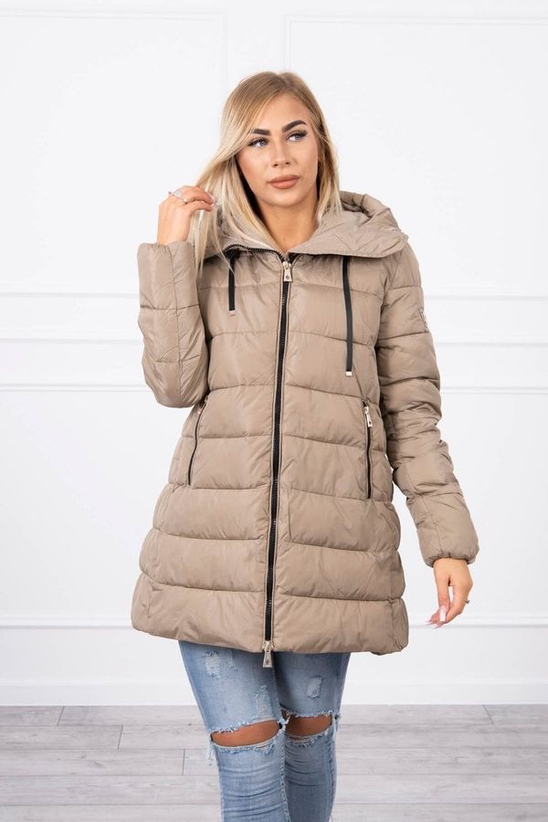 Kesi Quilted winter jacket FIFI Cindy beige