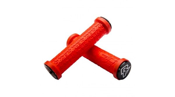 Race Face Race Face Grippler handlebar grips, 30mm, Lock On, red