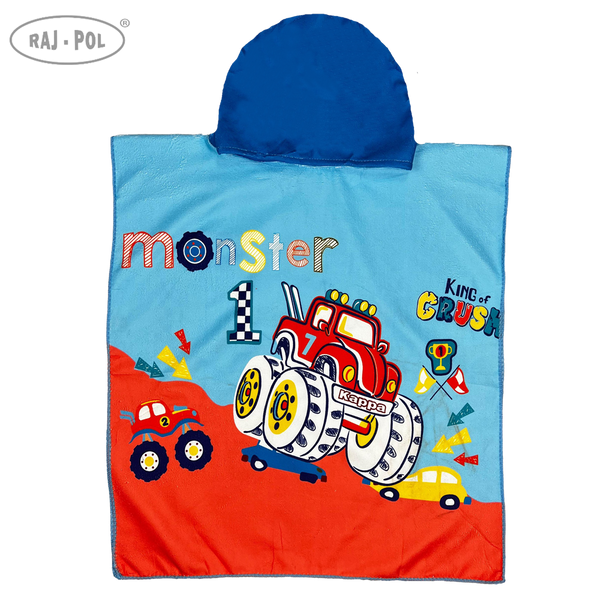 Raj-Pol Raj-Pol Kids's Towel Beach Poncho Car