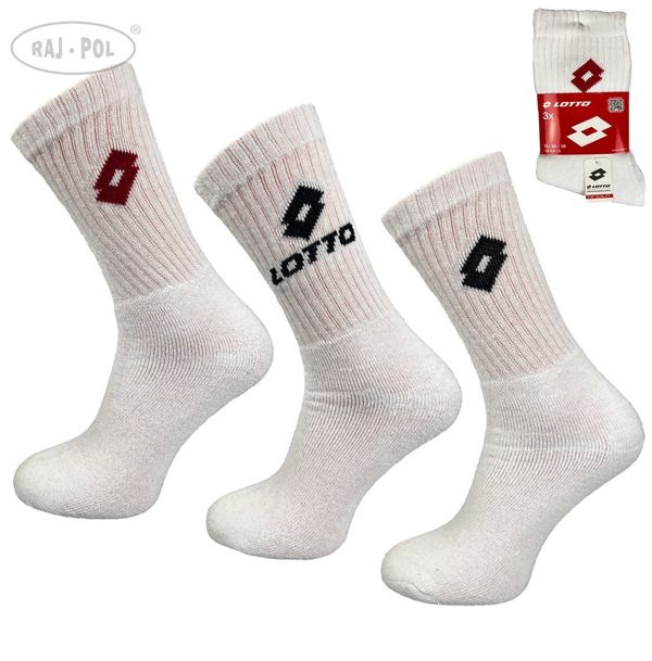 Raj-Pol Raj-Pol Unisex's 3Pack Socks Frotte Lotto