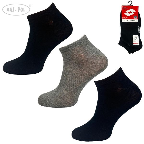 Raj-Pol Raj-Pol Unisex's 3Pack Socks Lotto Mix 2