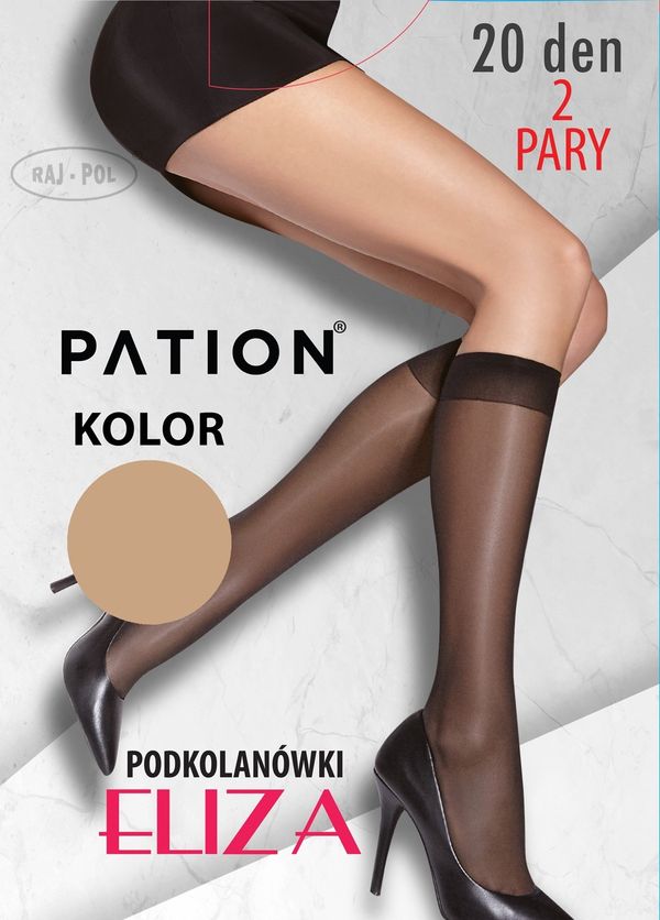 Raj-Pol Raj-Pol Woman's Knee Socks Pation Eliza 20 DEN Daino