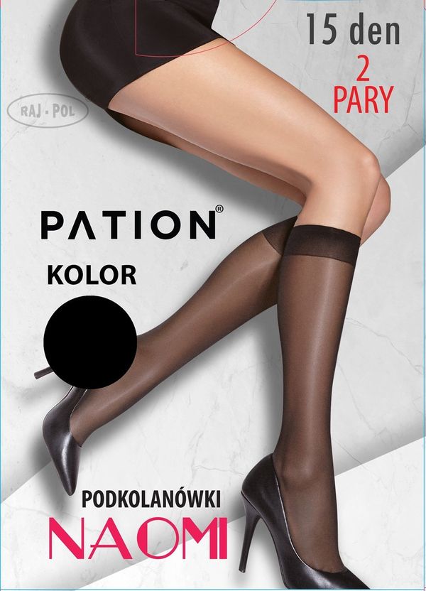 Raj-Pol Raj-Pol Woman's Knee Socks Pation Naomi 15 DEN