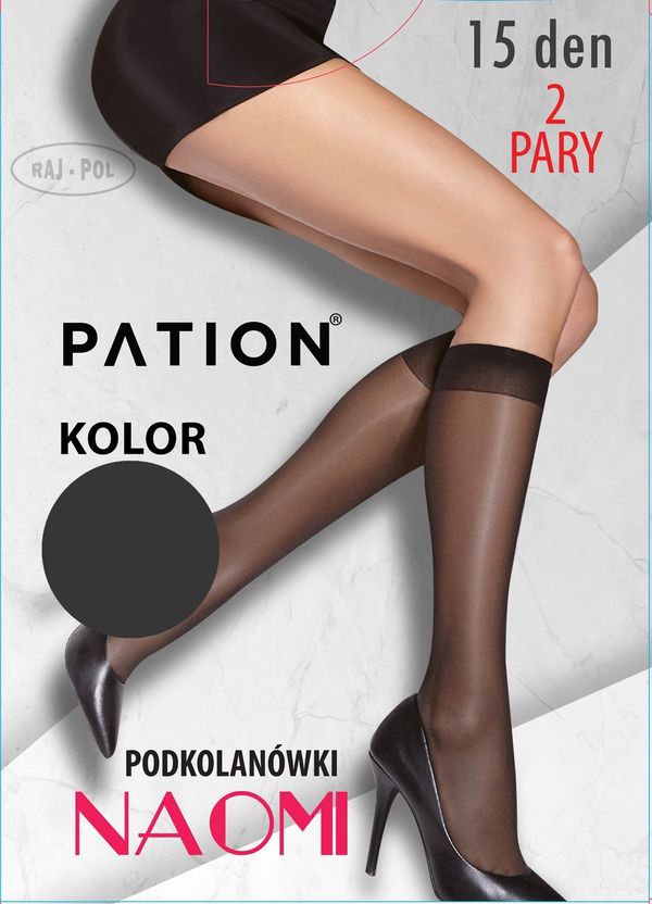 Raj-Pol Raj-Pol Woman's Knee Socks Pation Naomi 15 DEN