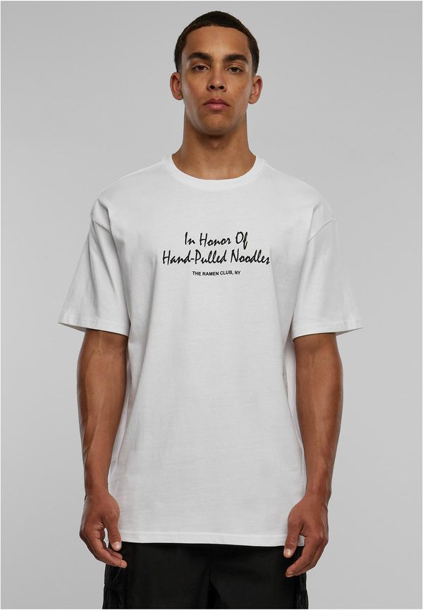MT Upscale Ramen Club Heavy Oversize T-Shirt White