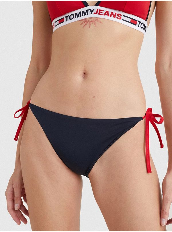 Tommy Hilfiger Red and Blue Women's Swimwear Bottoms Tommy Hilfiger Underwear - Women