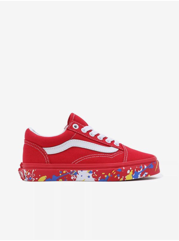 Vans Red boys' sneakers VANS UY Old Skool - Boys