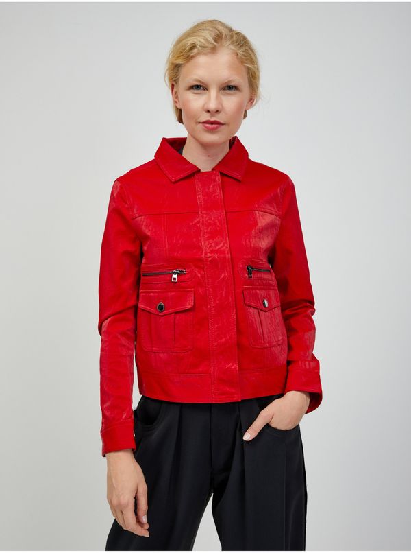 DESIGUAL Red Desigual Cleveland Womens Jacket - Women