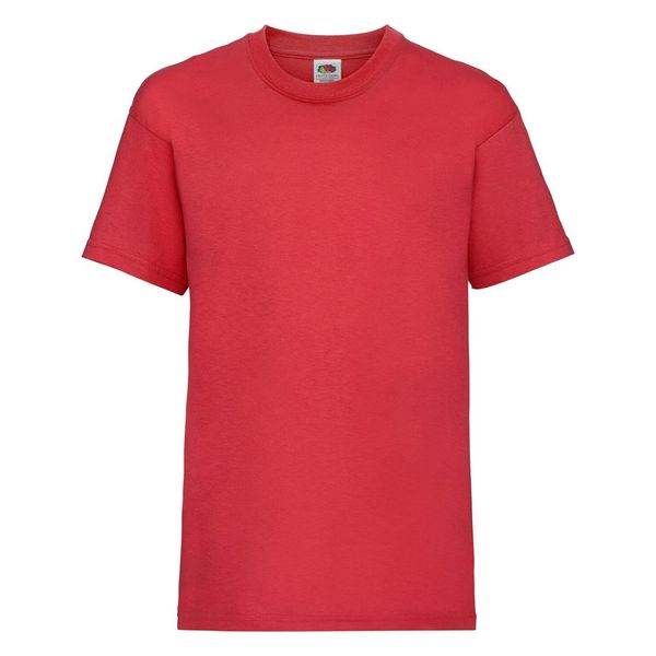 Fruit of the Loom Red Fruit of the Loom Cotton T-shirt