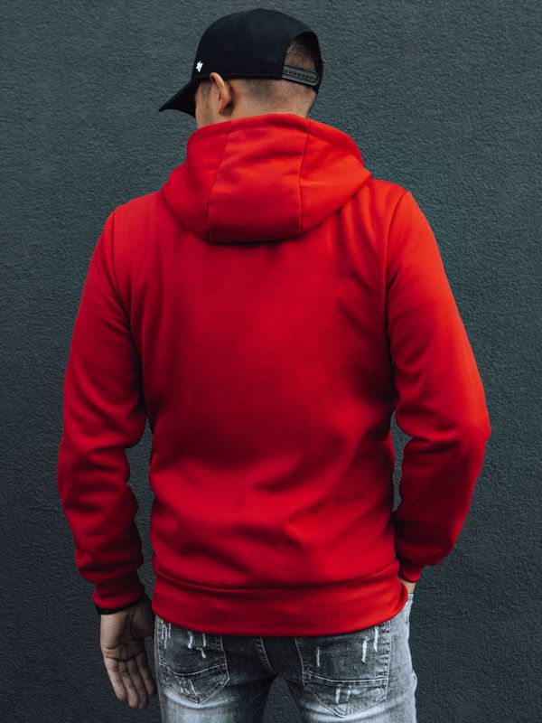 DStreet Red men's hoodie Dstreet