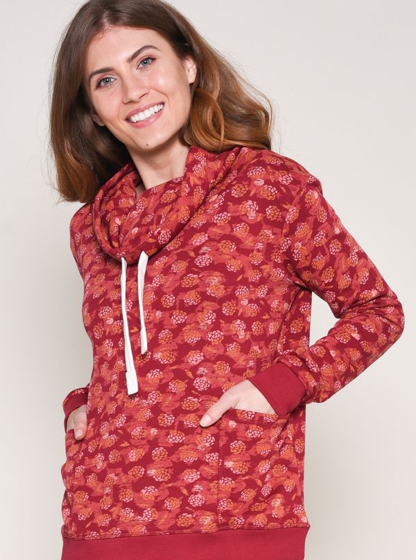 Brakeburn Red patterned sweatshirt Brakeburn - Women