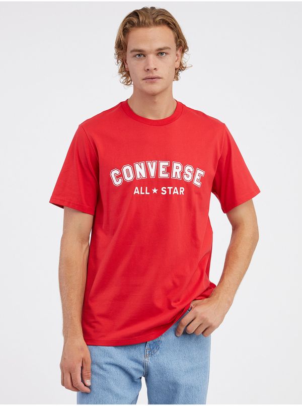 Converse Red Unisex T-Shirt Converse Go-To All Star - Men