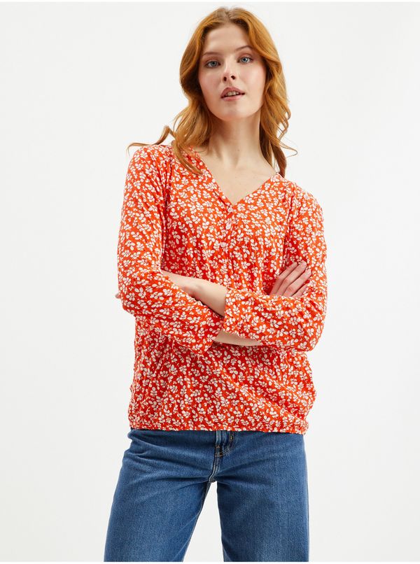 Tom Tailor Red Women Floral T-Shirt Tom Tailor - Women