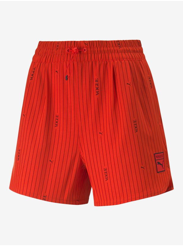 Puma Red Women's Shorts PUMA x VOGUE - Women