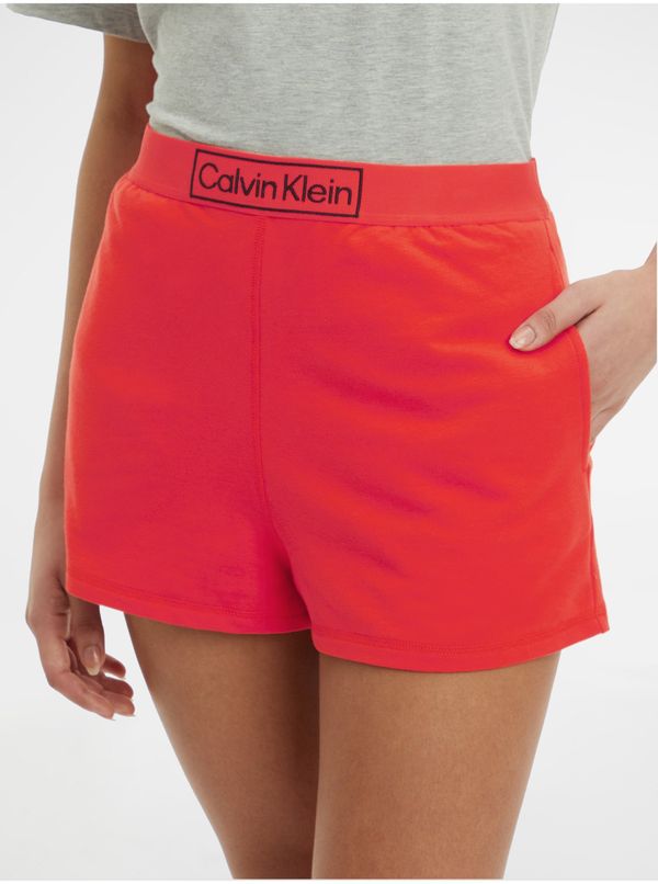 Calvin Klein Red Women's Sleeping Shorts Calvin Klein Underwear - Women