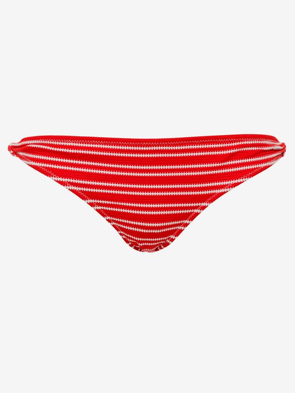 Pepe Jeans Red Women's Striped Pepe Jeans Swimsuit Bottoms