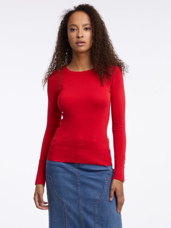 Orsay Red women's sweater ORSAY