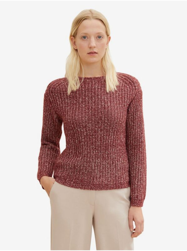 Tom Tailor Red Womens Sweater Tom Tailor - Women