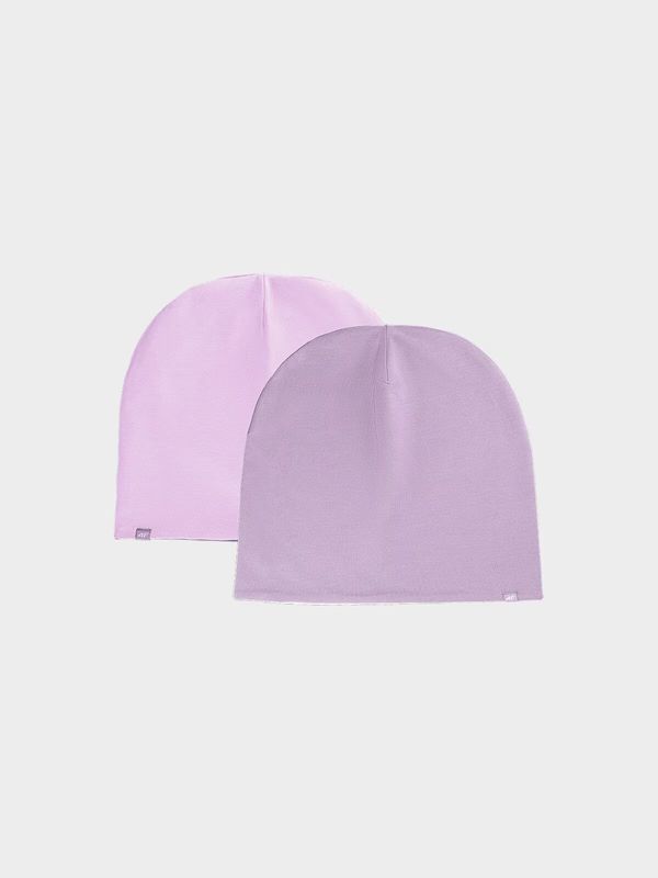 4F Reversible Kids Beanie Hat 4F Pink 4FJWAW24