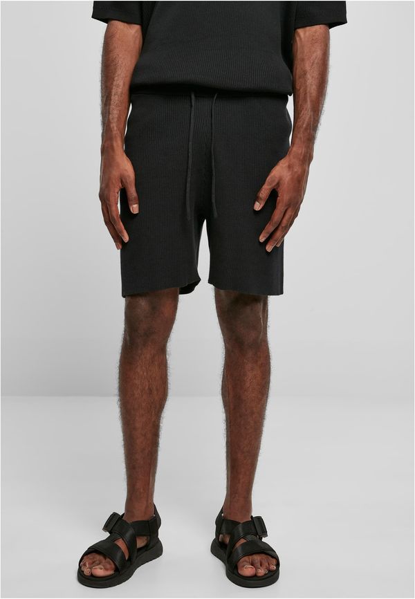 Urban Classics Ribbed shorts black