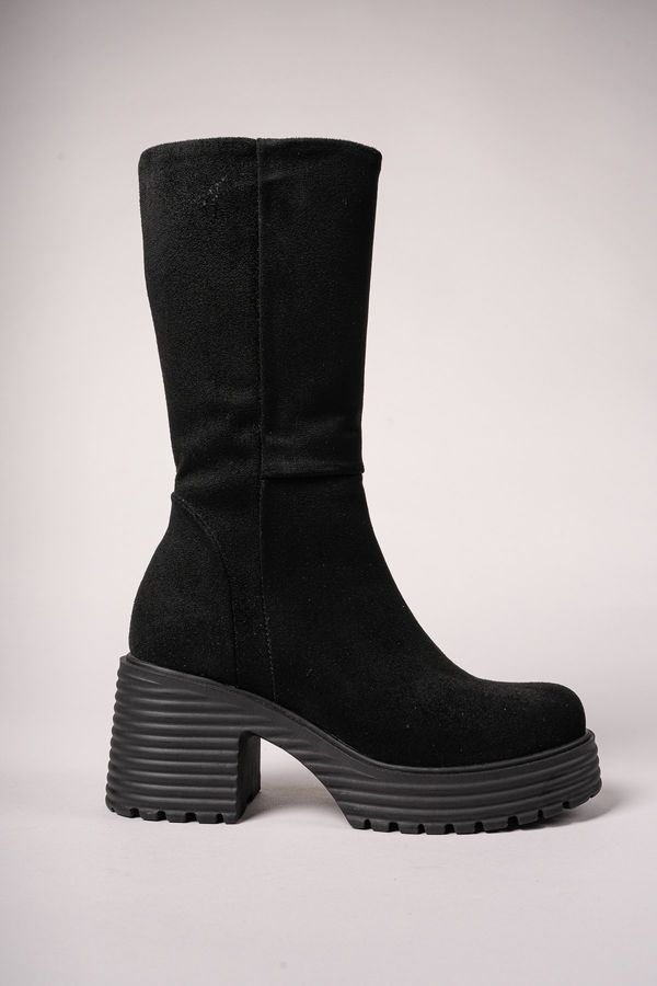 Riccon Riccon Henelra Women's Boots 0012270 Black Suede