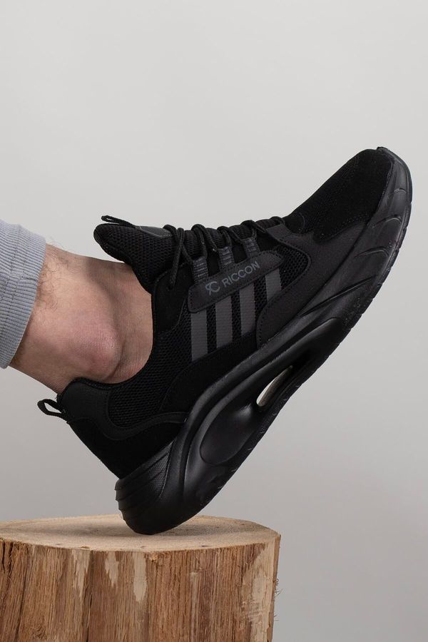 Riccon Riccon Torrine Unisex Sneakers 001293 Black Black