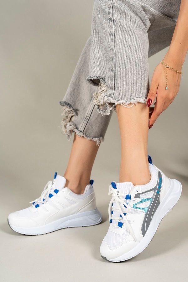 Riccon Riccon White Smoky Unisex Sneakers 0012705