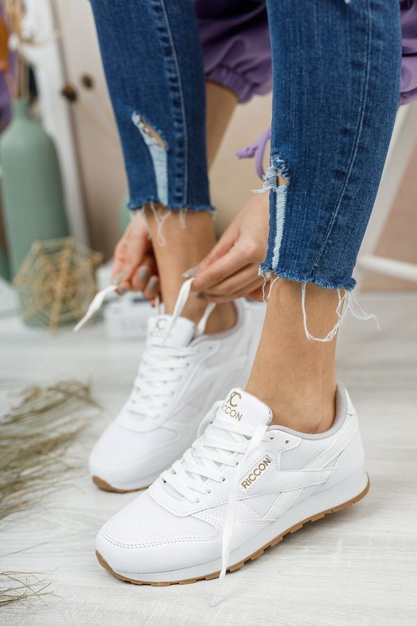 Riccon Riccon White White Unisex Sneaker 0012853