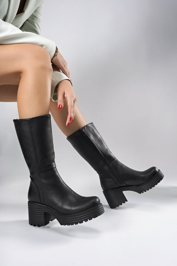 Riccon Riccon Women's Boots 0012270 Black Skin