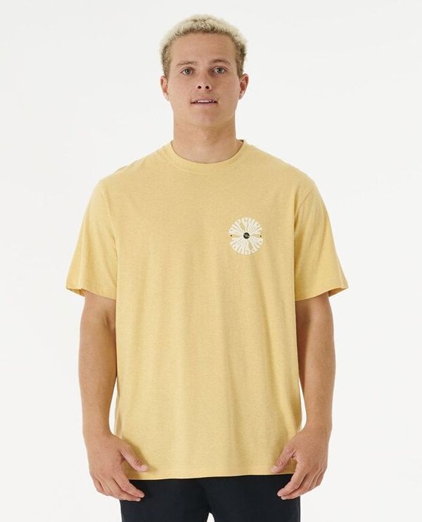Rip Curl Rip Curl SWC PSYCHE CIRCLES TEE Washed Yellow T-Shirt