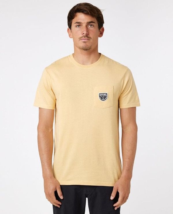 Rip Curl Rip Curl T-Shirt BADGE TEE Washed Yellow