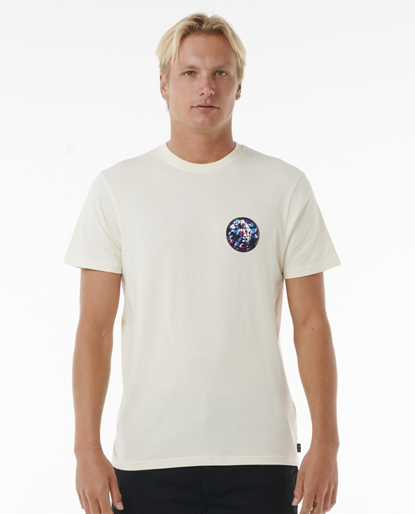 Rip Curl Rip Curl T-shirt WETTIE PASSAGE ICON TEE Bone