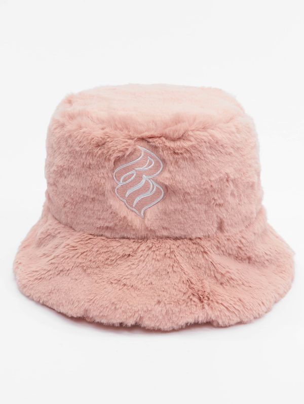 Rocawear Rocawear Carino Fur Bucket Hat pink