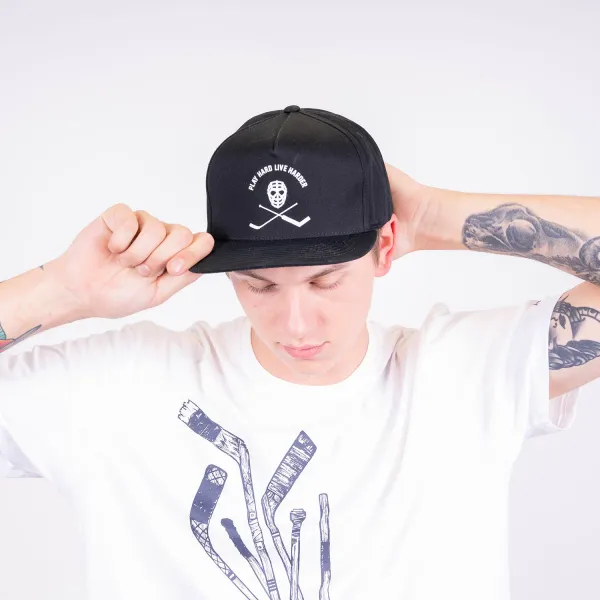 Roster Hockey Roster Hockey Pirate Snapback Cap black