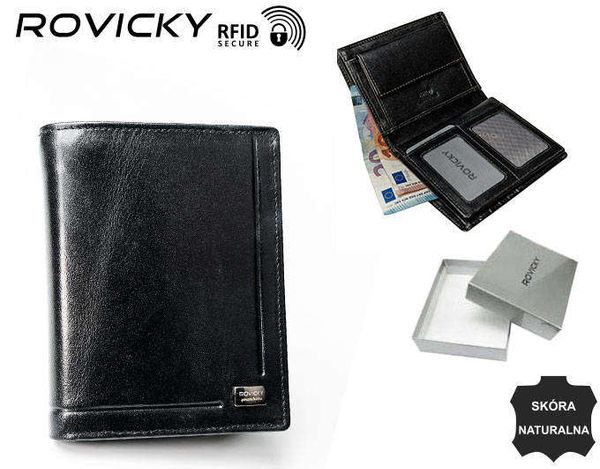 Fashionhunters ROVICKY RFID leather wallet